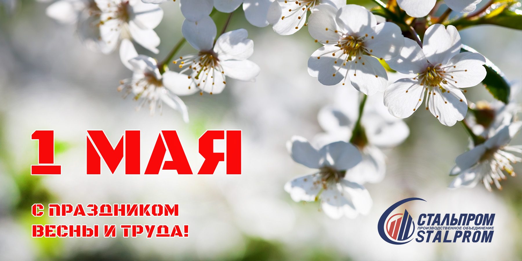 С Праздником Весны и Труда!